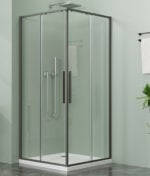 DICO gray 80x80 szögletes zuhanykabin