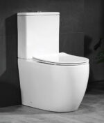 LINETT WC-csésze öblítőtartállyal +ajándék ülőke - Image 9