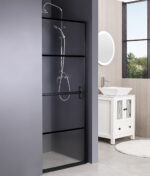 VESTA Black 90x195 zuhanyajtó - Image 5
