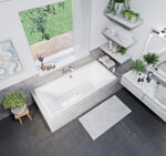 DIA slim 190x90 egyenes kád - Image 2