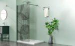 LETTI black 100x195 walk-in zuhanyfal - Image 3