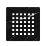 Nadin fekete márvány 100x80 szögletes zuhanytálca - Image 12