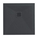 Nilla antracite 80x80 szögletes zuhanytálca - Image 9