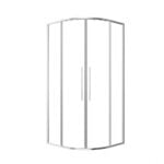 OLAN 90x90 íves zuhanykabin - Image 13