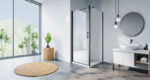 VEGA black+VICO black 80x80 szögletes zuhanykabin - Image 2